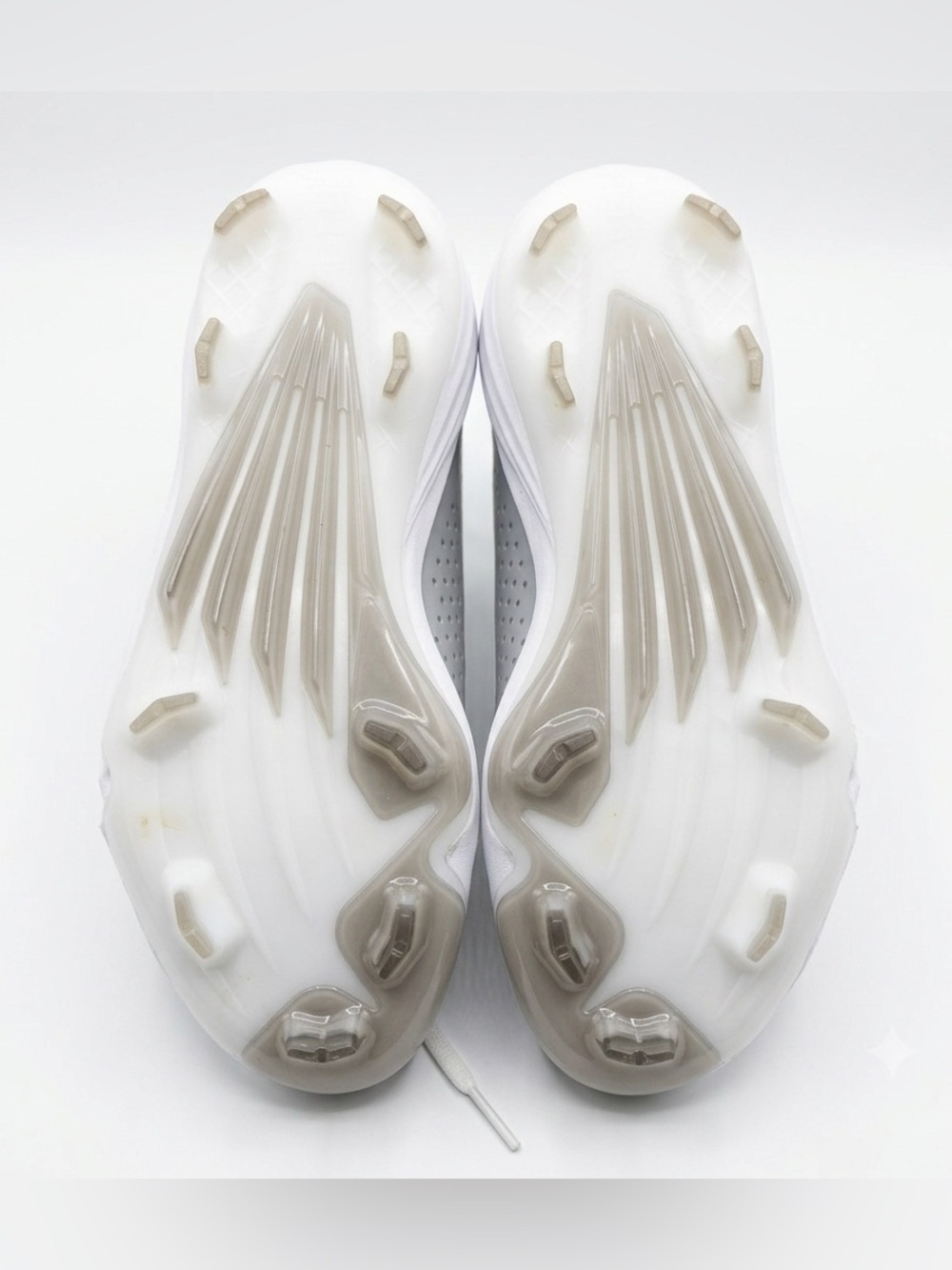 Adidas Adizero Impact TPU Baseball Cleats White Gray IF3355 Men's Size 6.5 - Picture 6 of 6